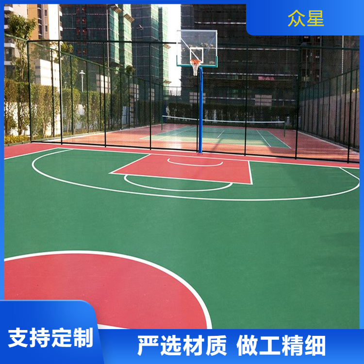 广安市篮球场硅PU篮球场硅PU - 排名